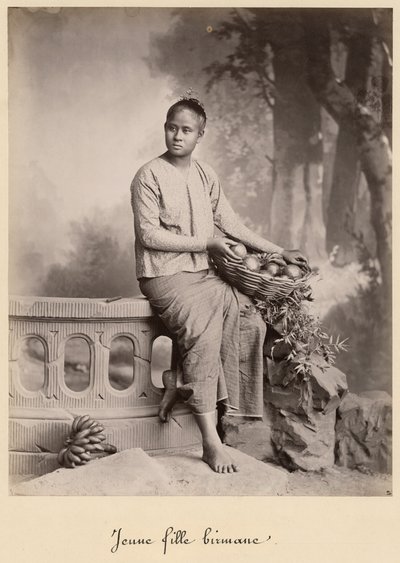 Young Burmese Girl by Colin Roderick Murray
